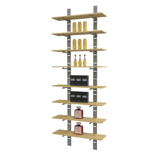 https://www.udizine.com/wp-content/uploads/2024/12/93inch-wall-mounted-retail-shelving-display-8-wood-shelves-10-12-deep-1-section-cst46-8w10-00-NB.jpg